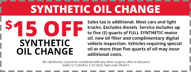 Synthetic Oil Change